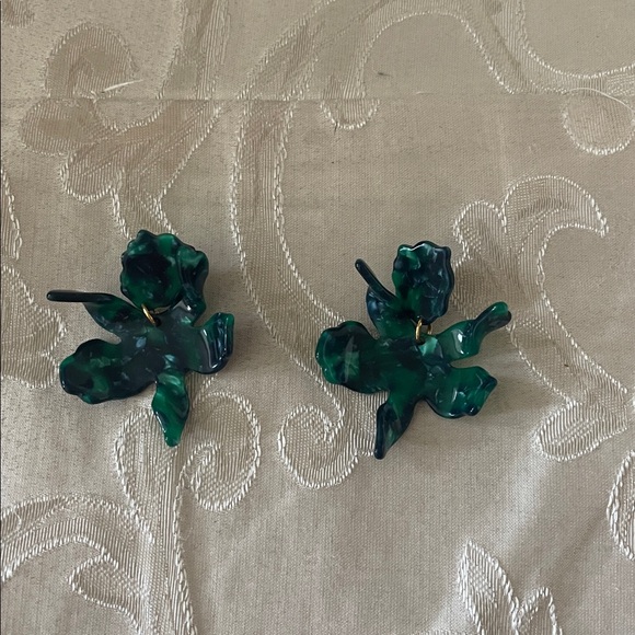 J.Crew x Lele Sadoughi Paper Lily Earrings - Picture 3 of 8